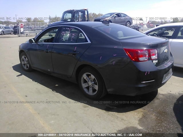 1G11B5SL6FF101352 - 2015 CHEVROLET MALIBU LS 黑色 照片 3