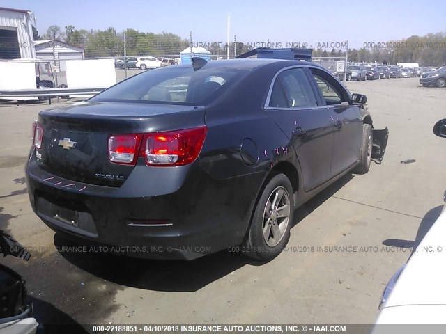 1G11B5SL6FF101352 - 2015 CHEVROLET MALIBU LS 黑色 照片 4