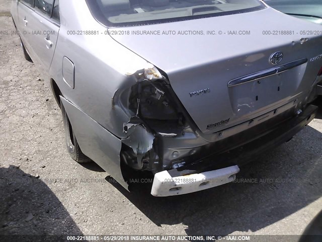 4T1BE32K55U099100 - 2005 TOYOTA CAMRY LE/XLE/SE 银色 照片 6