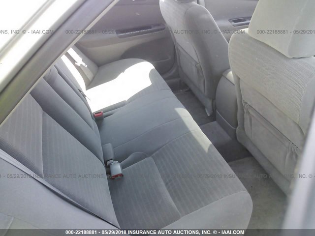 4T1BE32K55U099100 - 2005 TOYOTA CAMRY LE/XLE/SE 银色 照片 8
