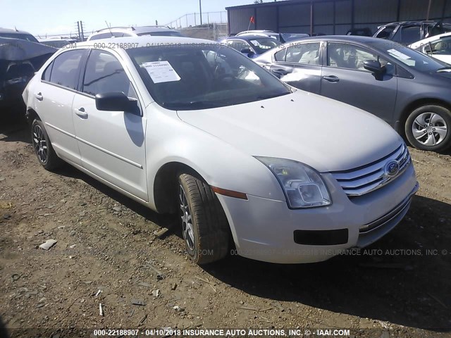 3FAHP06Z18R153668 - 2008 FORD FUSION S WHITE photo 1