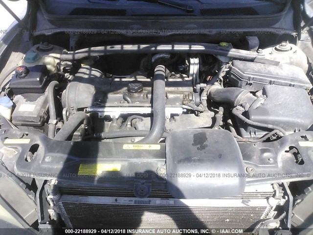 YV1CZ59H541044904 - 2004 VOLVO XC90 BLACK photo 10