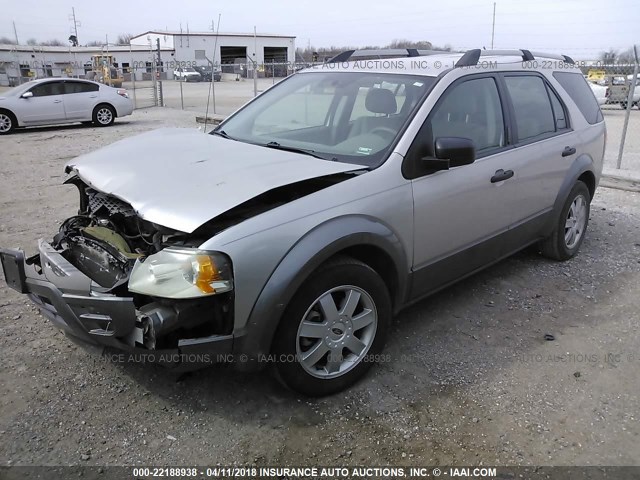 1FMDK01146GA38930 - 2006 FORD FREESTYLE SE GRAY photo 2