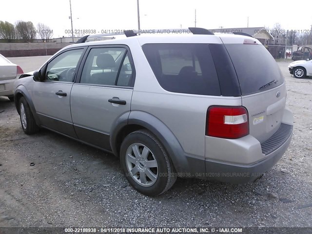 1FMDK01146GA38930 - 2006 FORD FREESTYLE SE GRAY photo 3