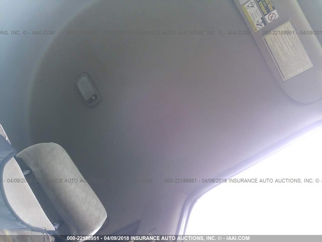 5TEHN72NX1Z757592 - 2001 TOYOTA TACOMA DOUBLE CAB ოქროსფერი ფოტო 10