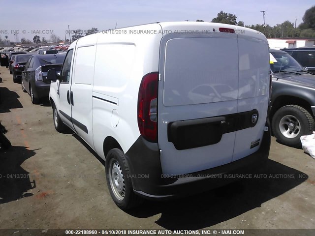 ZFBERFAT9G6C83132 - 2016 RAM PROMASTER CITY  白色 照片 3