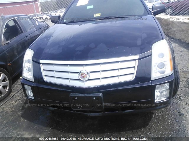 1GYEE437480180984 - 2008 CADILLAC SRX BLACK photo 6