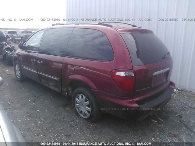 2A4GP54L97R160688 - 2007 CHRYSLER TOWN & COUNTRY TOURING RED photo 3