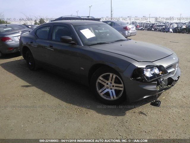 2B3KA33V79H532368 - 2009 DODGE CHARGER SXT GRAY photo 1