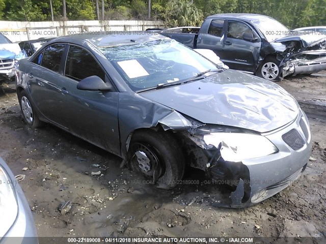 1G2ZF57B884221123 - 2008 PONTIAC G6 VALUE LEADER/BASE GRAY photo 1