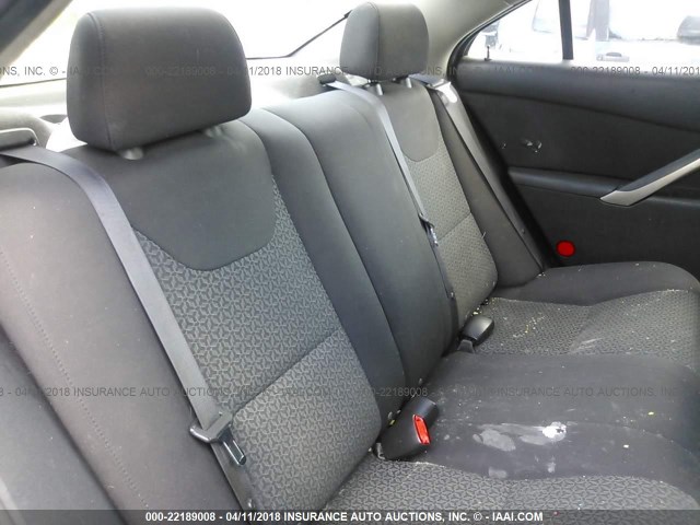 1G2ZF57B884221123 - 2008 PONTIAC G6 VALUE LEADER/BASE GRAY photo 8