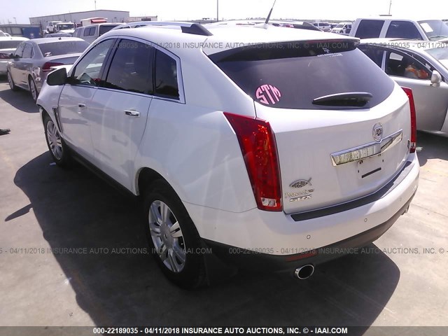 3GYFNCE31DS537971 - 2013 CADILLAC SRX LUXURY COLLECTION WHITE photo 3