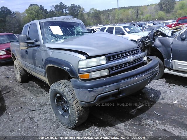 1GCGK29U4XZ120013 - 1999 CHEVROLET SILVERADO K2500 GRAY photo 1