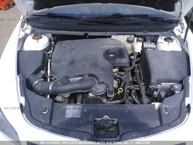 1G1ZC5E10BF210748 - 2011 CHEVROLET MALIBU 1LT 白色 照片 10