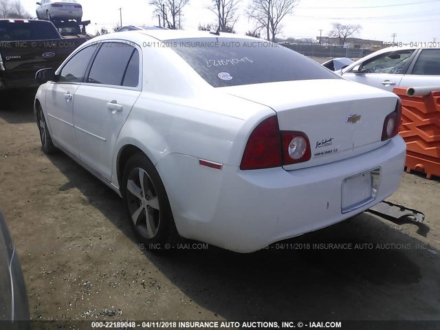 1G1ZC5E10BF210748 - 2011 CHEVROLET MALIBU 1LT 白色 照片 3