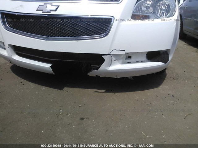 1G1ZC5E10BF210748 - 2011 CHEVROLET MALIBU 1LT 白色 照片 6