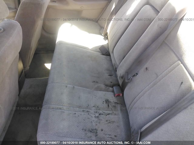 4T1BG22K0YU630776 - 2000 TOYOTA CAMRY CE/LE/XLE GOLD photo 8