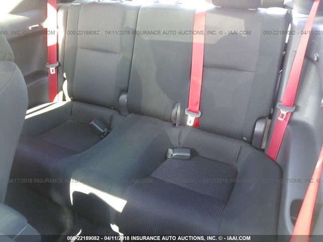 JTKJF5C71GJ026001 - 2016 TOYOTA SCION TC 红色 照片 8