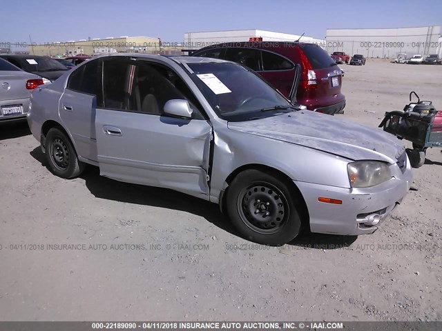 KMHDN46D15U985991 - 2005 HYUNDAI ELANTRA GLS/GT SILVER photo 1