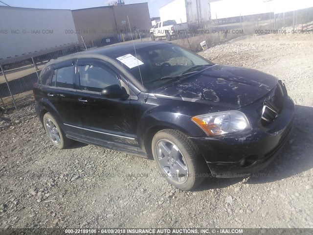 1B3HB78K17D197163 - 2007 DODGE CALIBER R/T BLACK photo 1