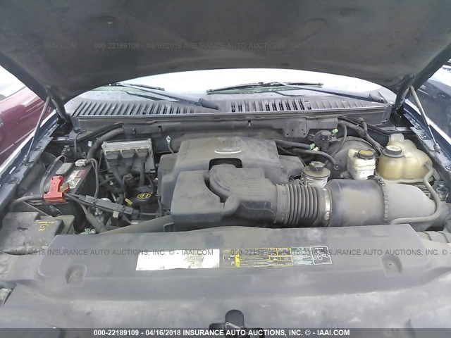 1FMPU16L24LB73772 - 2004 FORD EXPEDITION XLT Blau Foto 10