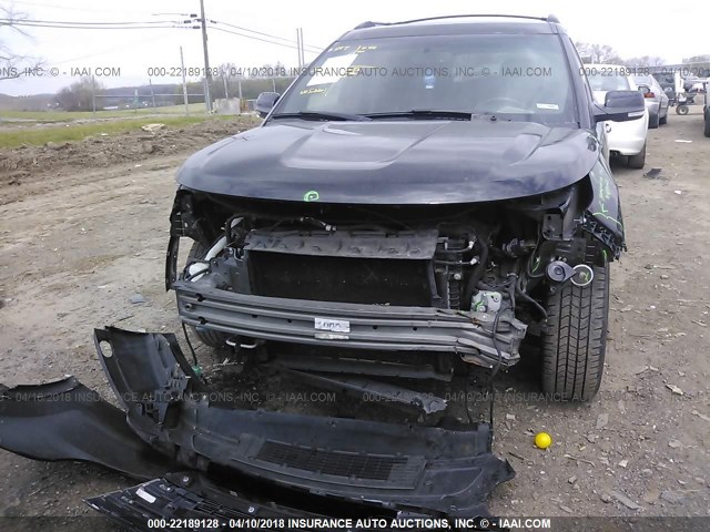 1FM5K7D86DGB61972 - 2013 FORD EXPLORER XLT BLACK photo 6