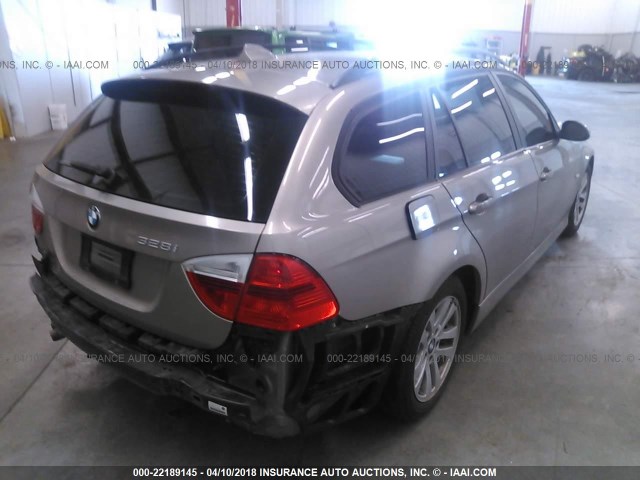 WBAVS13567FX16483 - 2007 BMW 328 IT GOLD photo 4