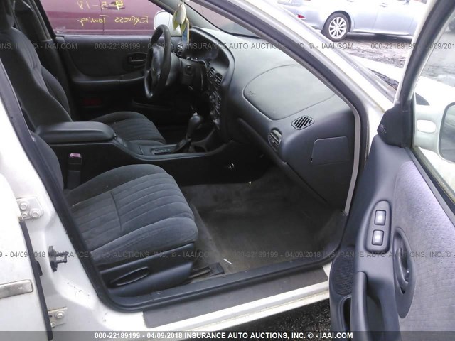 1G2WK52J51F129572 - 2001 PONTIAC GRAND PRIX SE თეთრი ფოტო 5
