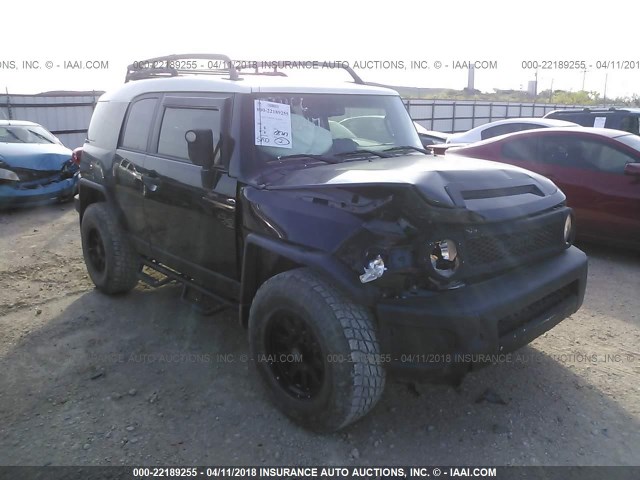 JTEBU4BF1CK123347 - 2012 TOYOTA FJ CRUISER BLACK photo 1