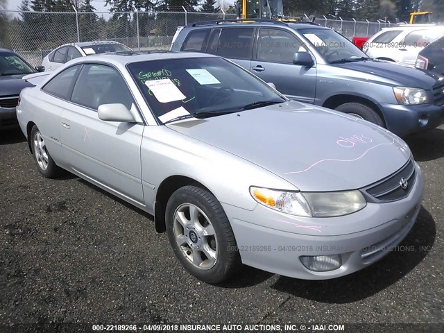 2T1CF28P1YC344818 - 2000 TOYOTA CAMRY SOLARA SE/SLE ვერცხლისფერი ფოტო 1