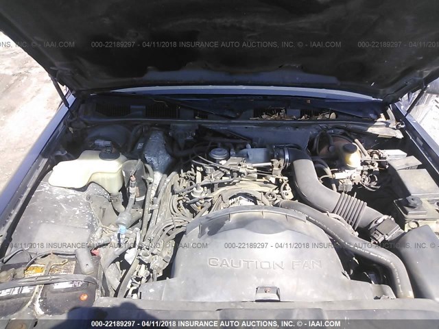 1LNLM81W2VY654151 - 1997 LINCOLN TOWN CAR EXECUTIVE BLUE photo 10