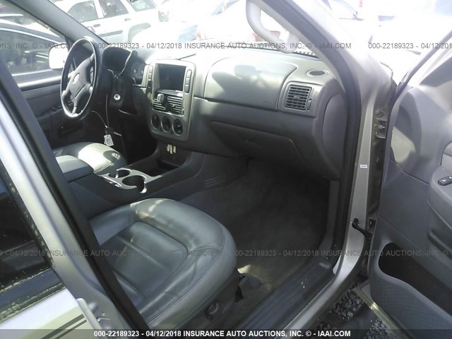 1FMZU63K94ZA92850 - 2004 FORD EXPLORER XLT/XLT SPORT/NBX SILVER photo 5