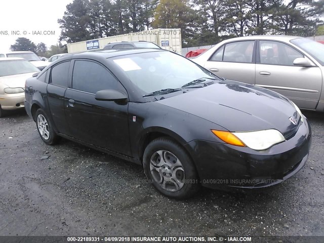1G8AN12F14Z190044 - 2004 SATURN ION LEVEL 2 BLACK photo 1