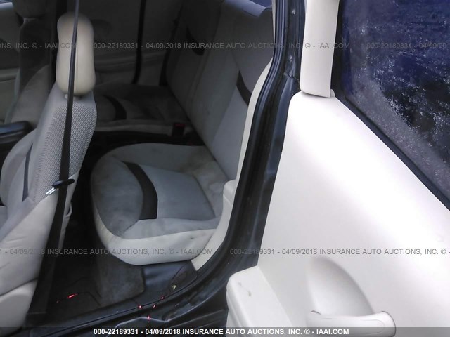 1G8AN12F14Z190044 - 2004 SATURN ION LEVEL 2 BLACK photo 8