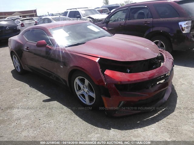 1G1FB1RSXG0148058 - 2016 CHEVROLET CAMARO LT RED photo 1