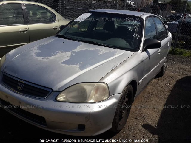 2HGEJ6612YH573254 - 2000 HONDA CIVIC SE SILVER photo 2