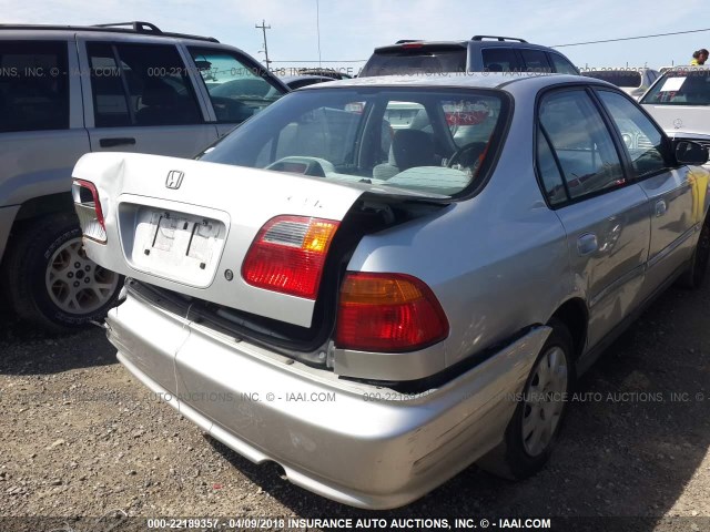 2HGEJ6612YH573254 - 2000 HONDA CIVIC SE SILVER photo 4