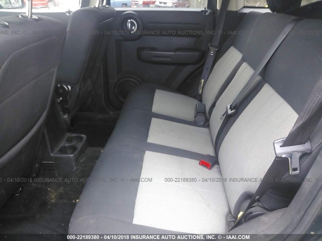 1D4PU2GK1AW147323 - 2010 DODGE NITRO SE GRAY photo 8