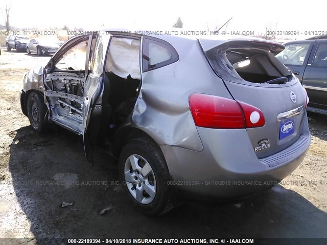 JN8AS5MT4BW566764 - 2011 NISSAN ROGUE S/SV/KROM TAN photo 3