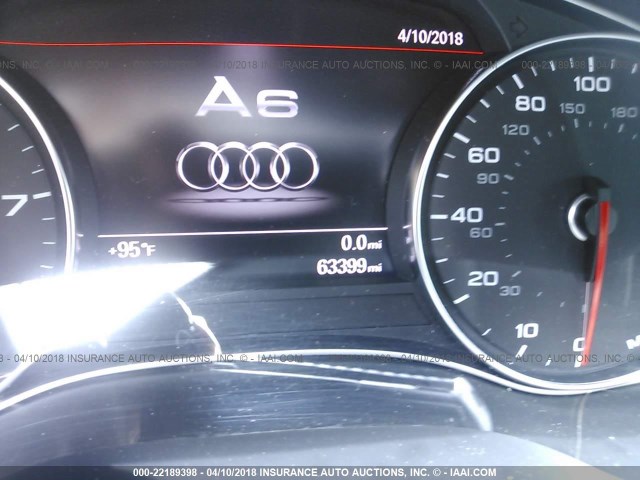 WAUGFAFC8EN082216 - 2014 AUDI A6 PREMIUM PLUS GRAY photo 7