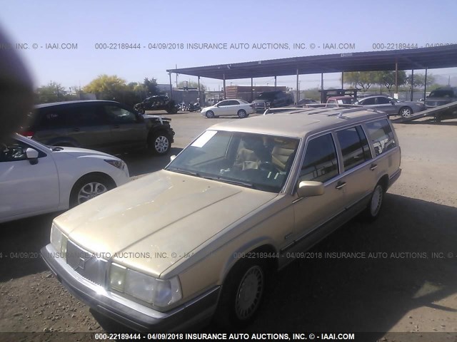 YV1GA8753L0036503 - 1990 VOLVO 760 GOLD photo 2