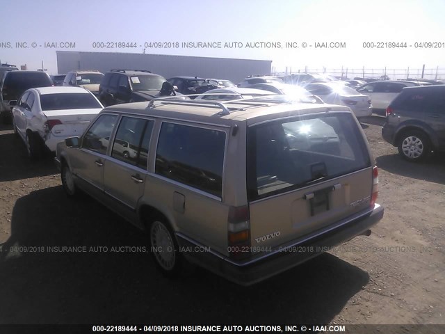 YV1GA8753L0036503 - 1990 VOLVO 760 GOLD photo 3