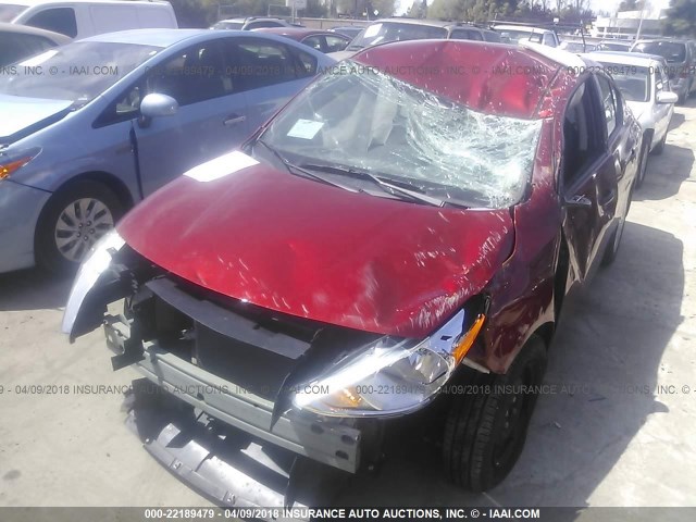 3N1CN7AP0HL864566 - 2017 NISSAN VERSA S/S PLUS/SV/SL RED photo 2