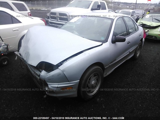 1G2JB524117279841 - 2001 PONTIAC SUNFIRE SE SILVER photo 2