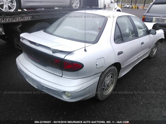 1G2JB524117279841 - 2001 PONTIAC SUNFIRE SE SILVER photo 4