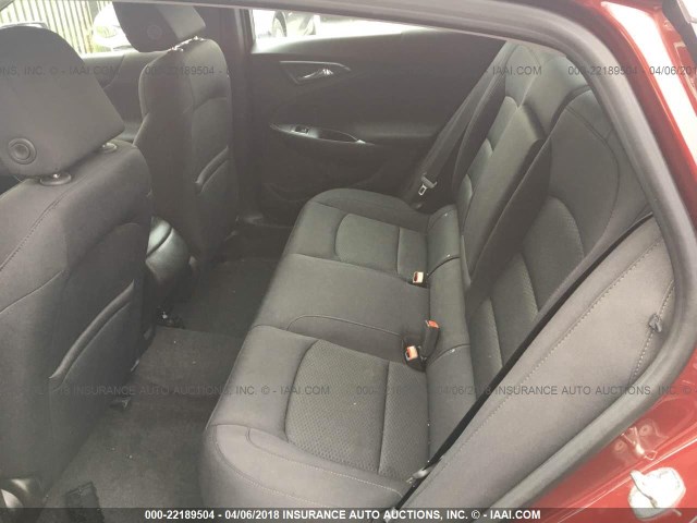 1G1ZB5ST1GF308803 - 2016 CHEVROLET MALIBU LS მუქწითელი ფოტო 8