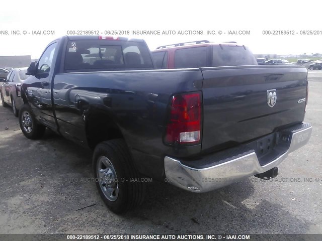 3C6LR5AT2DG546171 - 2013 RAM 2500 ST BLACK photo 3