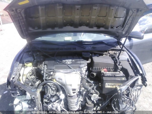 4T1BF3EK5AU507081 - 2010 TOYOTA CAMRY SE/LE/XLE GRAY photo 10