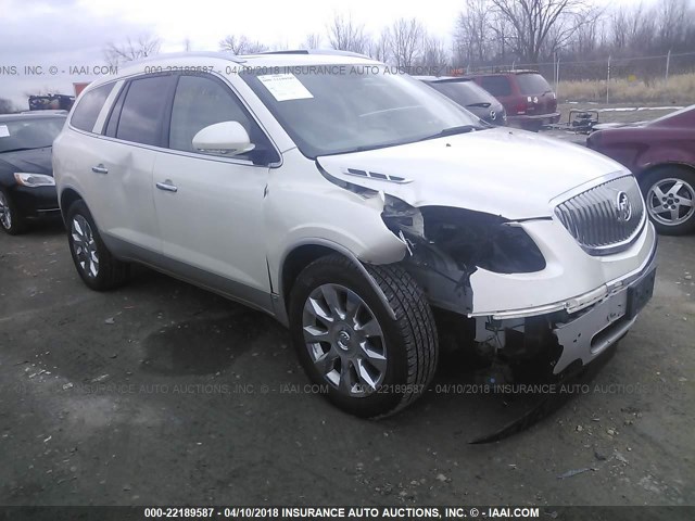 5GALVCED9AJ100588 - 2010 BUICK ENCLAVE CXL 白色 照片 1