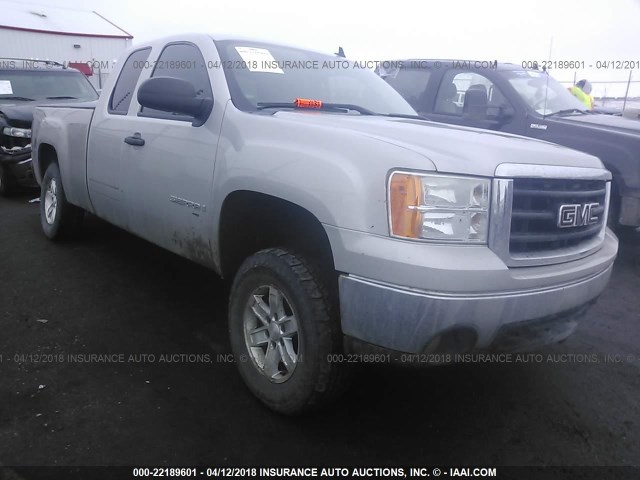 2GTEK190381335066 - 2008 GMC SIERRA K1500 SILVER photo 1